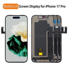 US OLED Display LCD Touch Screen Replacement Digitizer For Apple iPhone 17 Pro