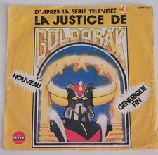 Disque Vinyle 45  Tours La Justice De Goldorak Dessin Animé Générique Dorothée