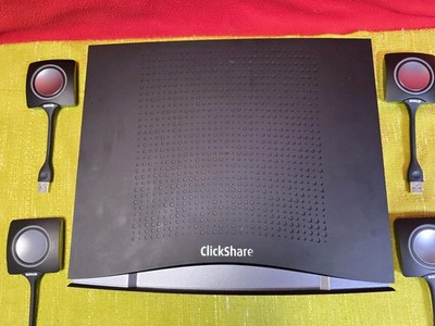 BARCO ClickShare CSE-800 mit 4 Buttons - ungetestet (Läuft am Strom)Lesen #P