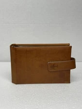 Travel Photo Album With Embossed Air Plane 4x6 40 Pages Magnetic Closure