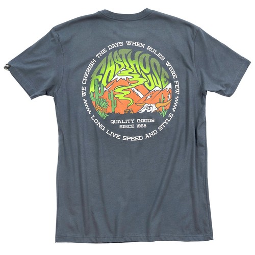 Fasthouse Nomad T-Shirt (XX-Large, Indigo)