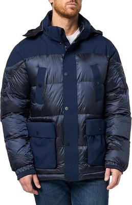 KARL LAGERFELD Men's Outerwear Down Hooded Puffer