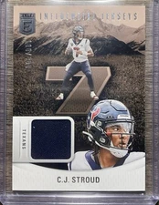 2024 Panini Donruss Elite - Influential Jerseys C.J. Stroud #IJS-CST /500 (MEM)