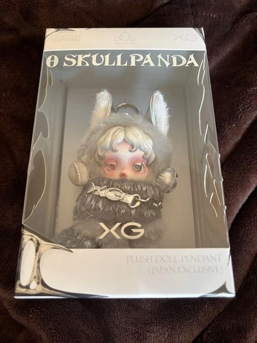 SKULLPANDA XG Plush Doll Pendant Japan Exclusive SkullPanda Pop Up Shop Alphaz