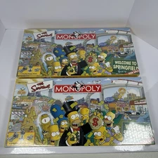 VTG The Simpsons 2001 Monopoly Board Game Brand New SEALED *READ*
