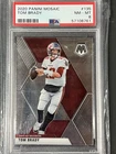 2020 Panini Mosaic Tom Brady Tampa Bay Buccaneers PSA 8 NFL #135 Patriots HOF 🐐