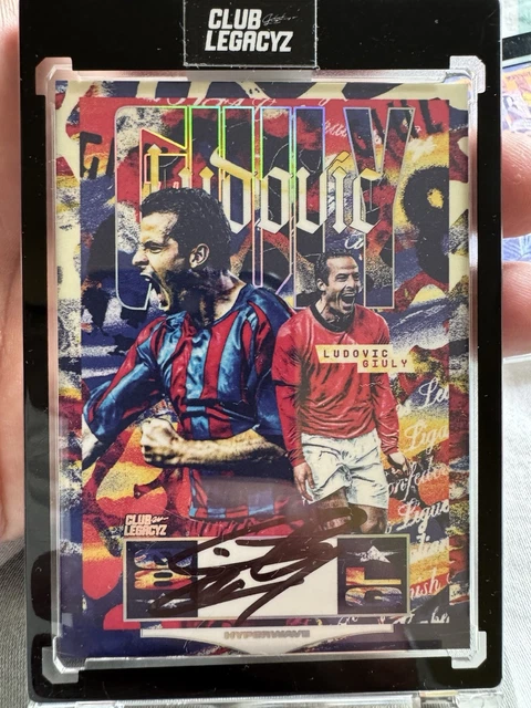 Carte Club Legacyz Ludovic Giuly Édition Limitée 85/100