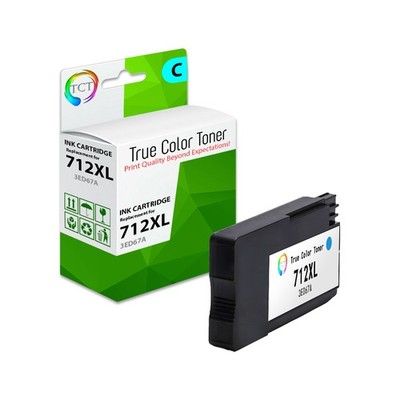 TCT Premium 712XL Cyan HY Compatible for HP DesignJet T650 T630 Ink Cartridge