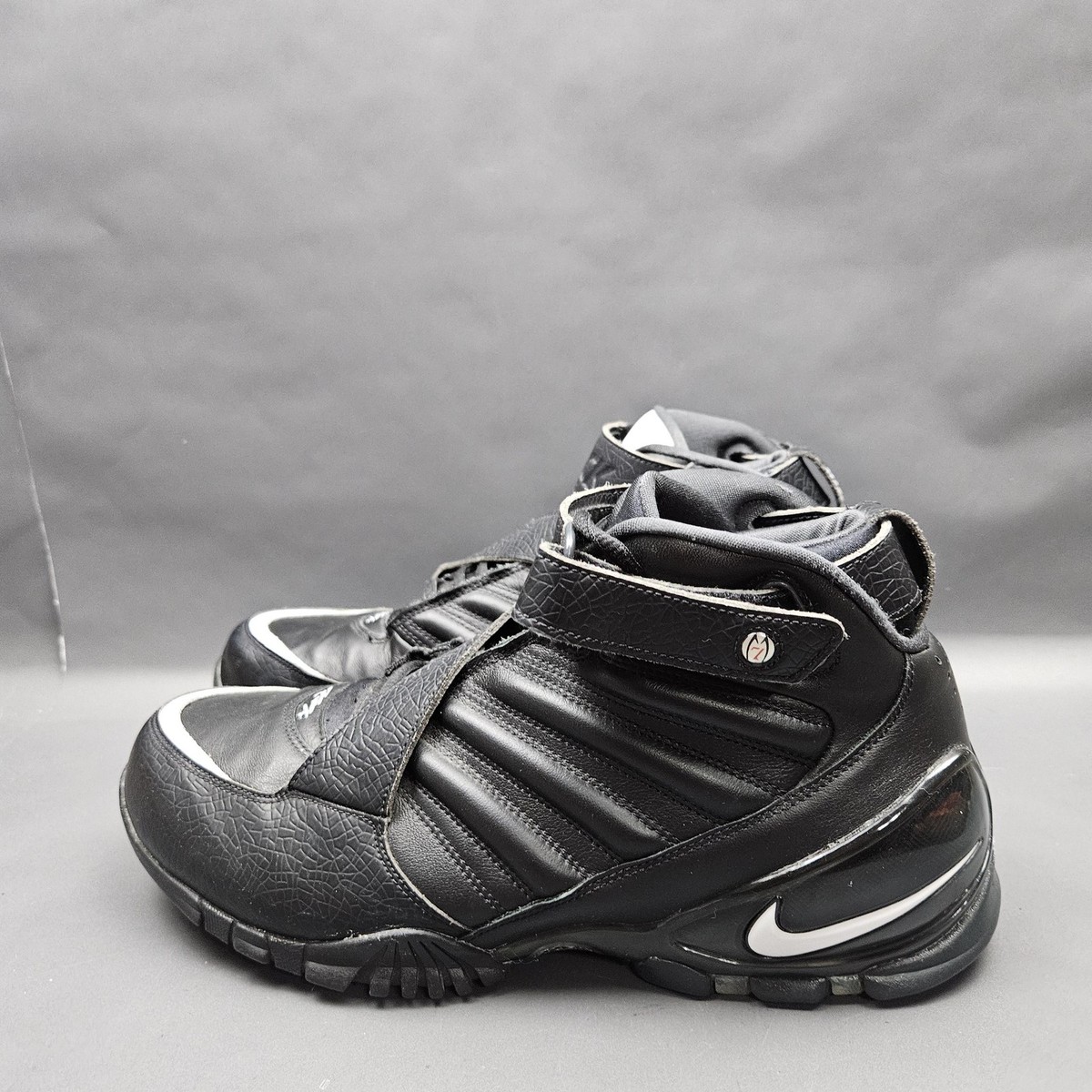 Size 11.5 - Nike Zoom Vick 3 Retro Triple Black for sale online | eBay