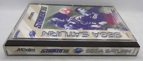 Striker 96 (Sega Saturn, 1996) Complete CIB w/ Reg Card Broke hinge Tested Works
