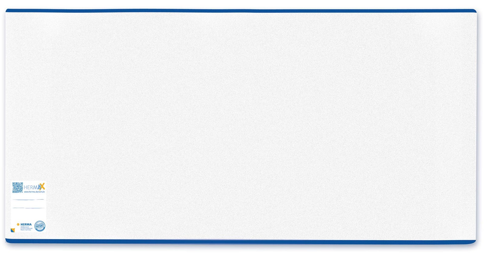 HERMA Clear School Book Cover (34 x 56 cm) Made of Sturdy Plastic, with Inscript