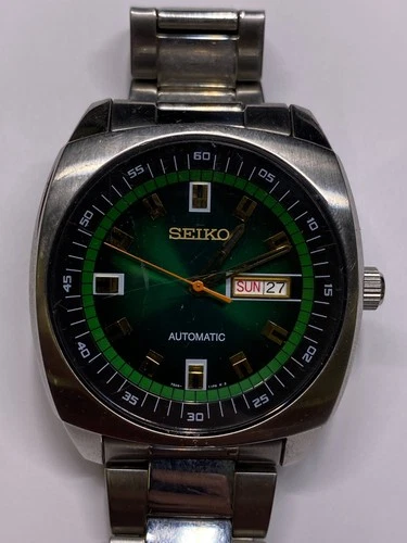 Vintage Seiko 7526-04130 Automatic Men's Watch Pre-Owned Runs (29-91)