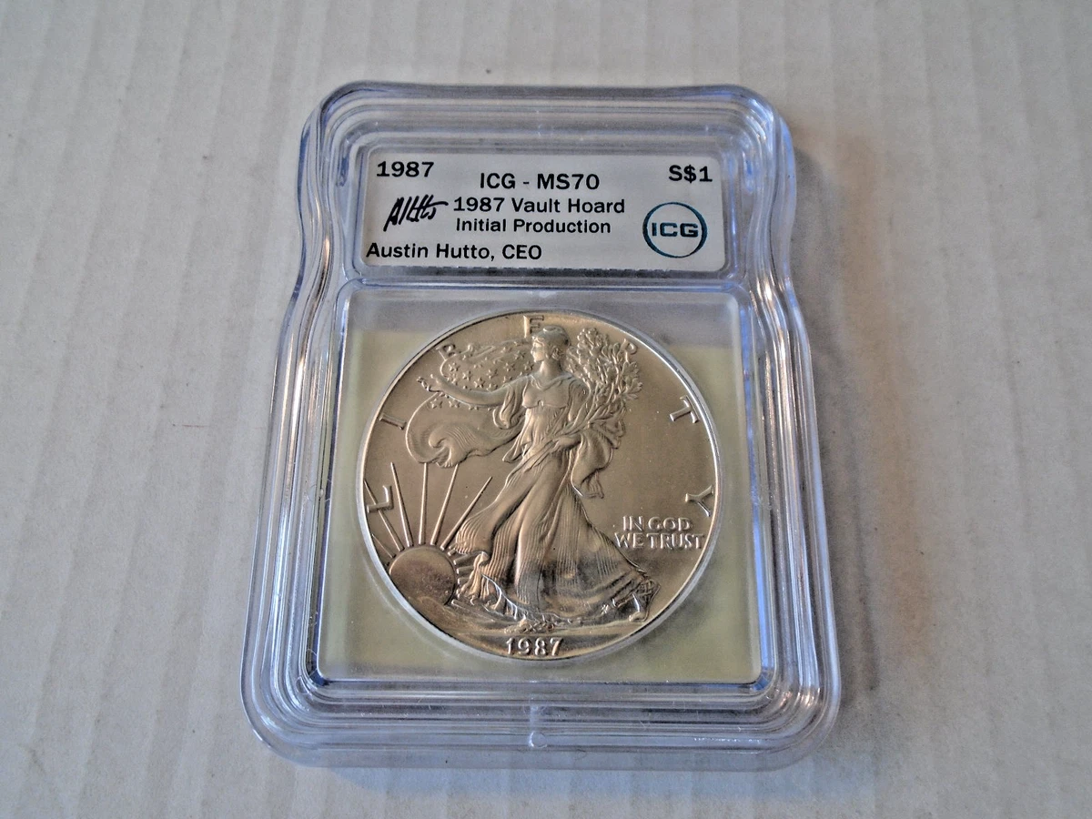 American Eagle ICG 1987 Silver Bullion Coins for sale | eBay