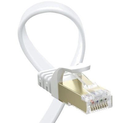 Cat 8 Lan Kabel 4m Hochgeschwindigkeit 40Gbps 2000MHz Flach Ethernet Kabel fü...