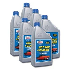 Lucas Oil 10689 SAE 20W50 Hot Rod Engine Oil, 6 Quart Case