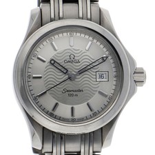 OMEGA 2581.31 Seamaster WATCH Silver SS QZ