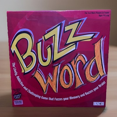 Buzz Word Game by Patch #7363 - Sealed Vintage 2003  NEW SEALED