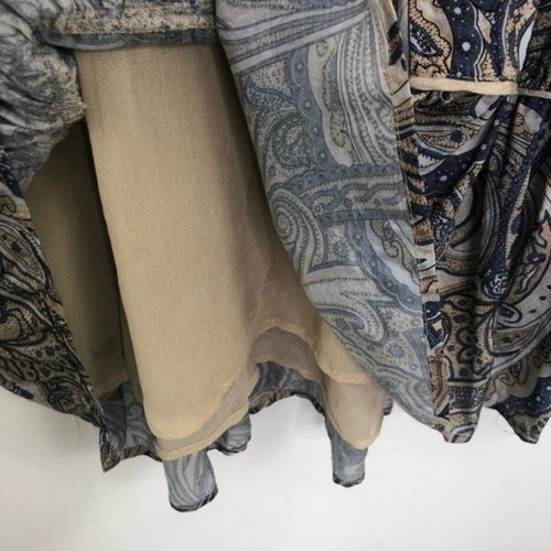 Mos Mosh Tinka Chintz Paisley Tiered Dress Size Small - Picture 11 of 16