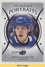 2018-19 Upper Deck UD Portraits Rookies Adam Gaudette #P-45 READ po0