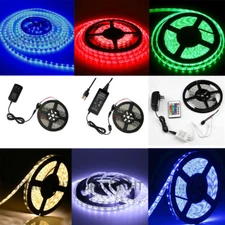 5M 300Leds 3528/5050 SMD White/Red/Green/Blue/RGB LED Strip Light / 12VDC Power