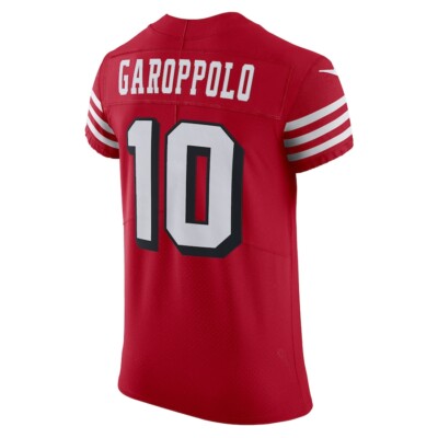 San Francisco 49ers Jimmy Garoppolo Color Rush Nike Vapor Elite