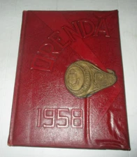 1958 Orenda - Lamar High School Yearbook of Houston, Tx - Actor Robert Foxworth