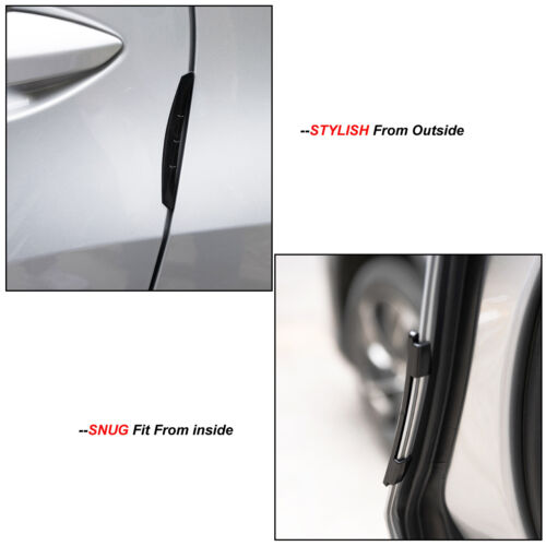 Car Accessories Door Edge Scratch Anti-collision Protector Guard Strip Cover US - Picture 4 of 7