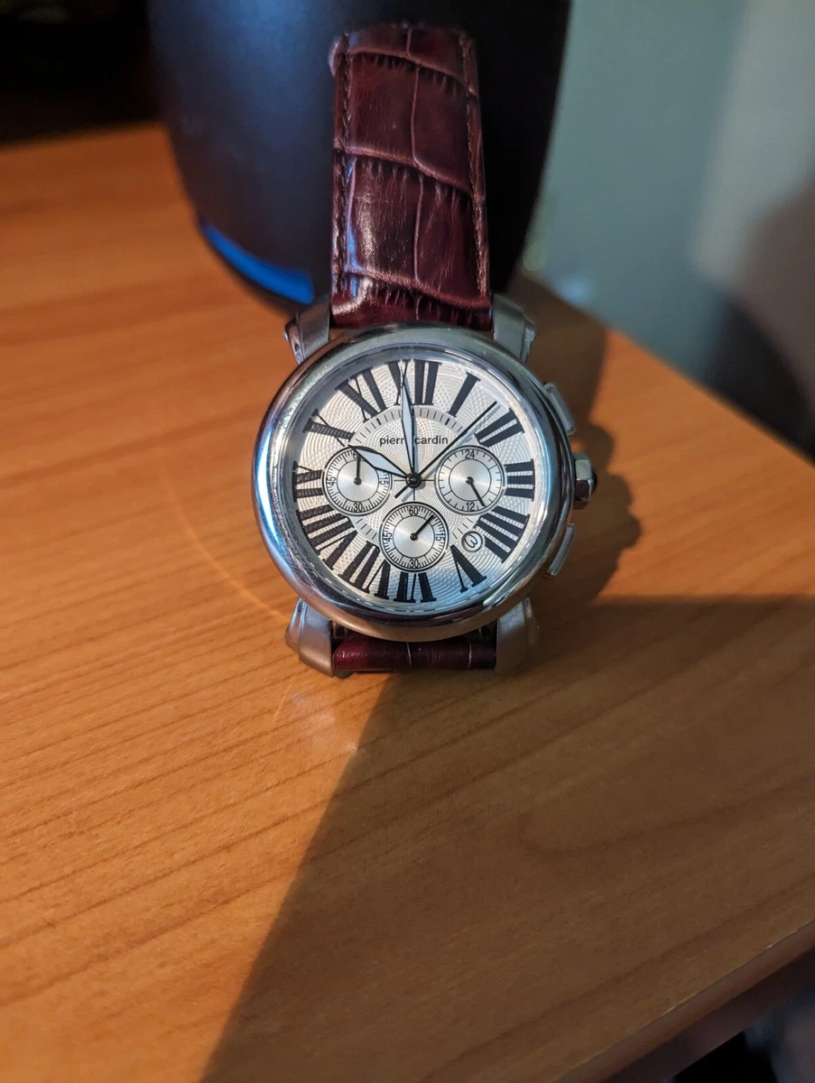 Pierre cardin chronograph clearance watch