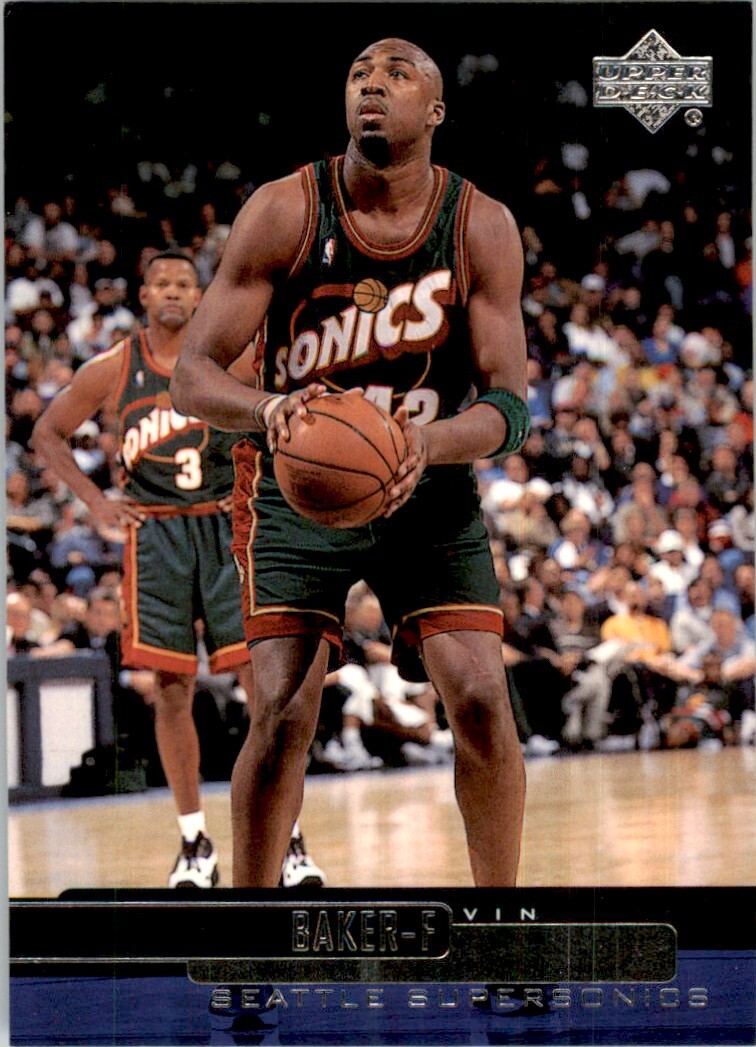 1999-00 Upper Deck Vin Baker Seattle SuperSonics #111 NBA
