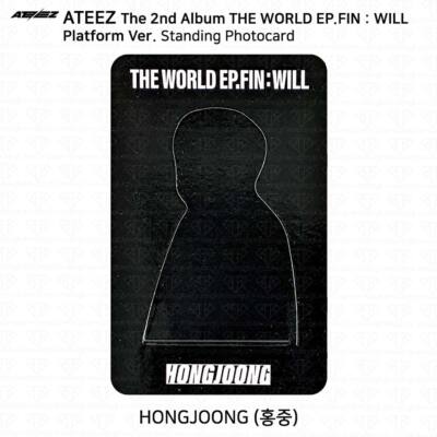 ATEEZ The 2nd Album WORLD EP.FIN WILL Platform Ver Photocard