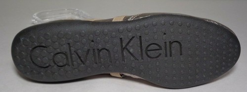 Calvin Klein Size 5.5 M ROSELLA Bronze Metallic Flats New Women's Shoes - Picture 8 of 12