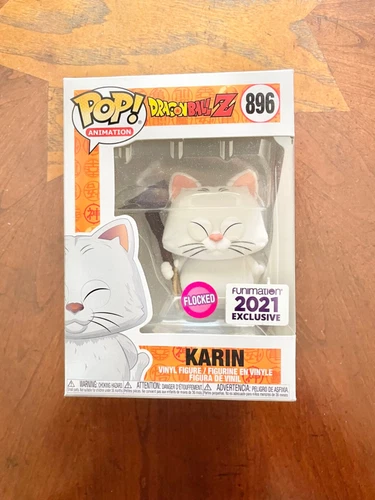Funko Pop! Dragonball Z Karin Flocked 896 Funimation 2021 exclusivo con protector
