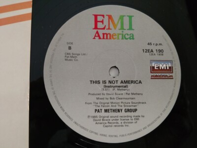 DAVID BOWIE PAT METHENY 12