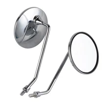 M8 8mm x 1.25 Chrome Motorcycle Scooter Mirrors for CF MOTO GY6 50cc 150cc