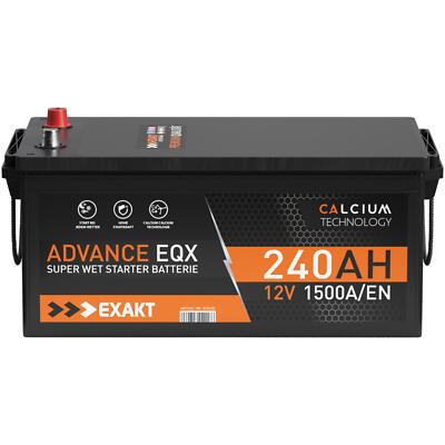 LKW Batterie 240Ah 12V Starterbatterie statt 200Ah 210Ah 220Ah 225Ah 230Ah 235Ah