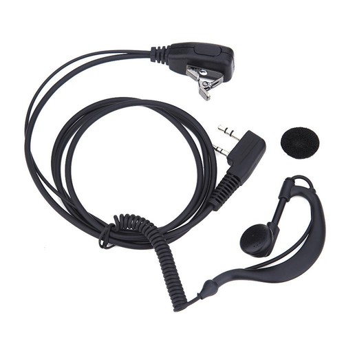 2 PIN Earpiece Headset PTT MIC for UV5R for KENWOOD - Zdjęcie 5 z 8