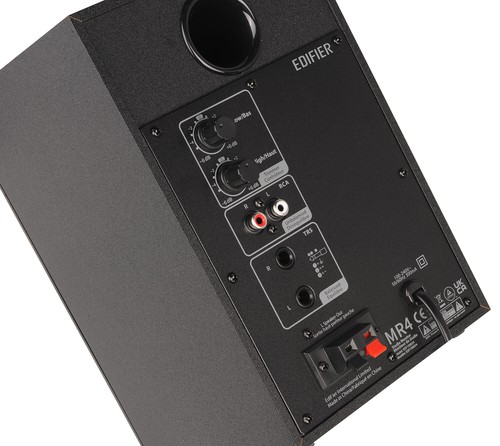 Edifier MR4 Powered Monitor Sistema de Altavoces Hogar Estudio PC/TV/MAC/Portátil - Negro - Imagen 12 de 16