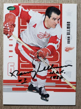 Norm Ullman Signed 2003 Parkhurst Autograph Card Detroit Red Wings Auto
