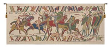 Bayeux The Battle Warriors With Horses Tapestry Wall Art Hanging Home Decor New