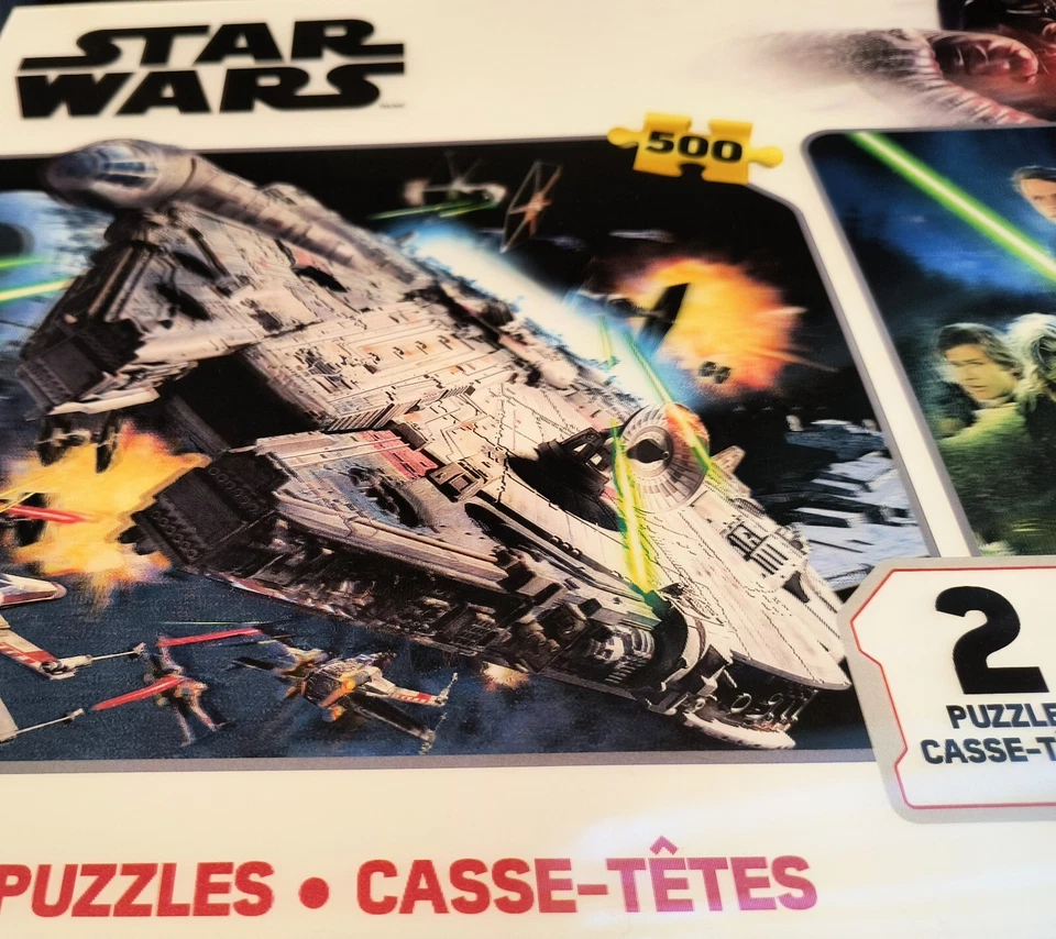 Juego de 2 rompecabezas 3D de Star Wars de 4D Cityscape Inc. Foto 3 de 4