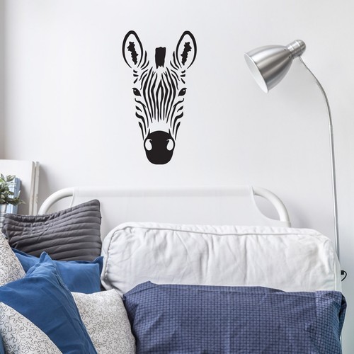 Zebra Wall Sticker 50 x 28 cm eBay