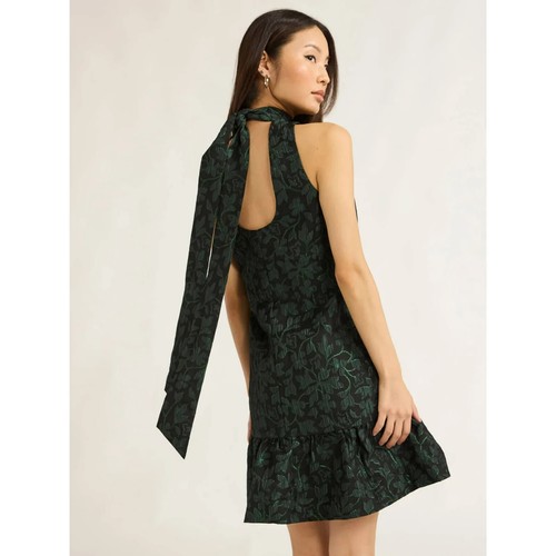 Scoop Women's Jacquard Mini Swing Dress, Size Large (12/14) - Picture 3 of 5