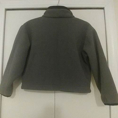Black Diamond Fleece Gray Jacket with Black Trim - Picture 7 of 7