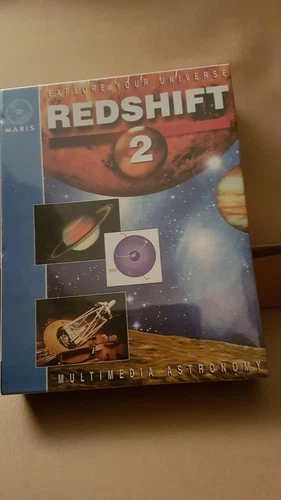 Maris REDSHIFT 2 - Multimedia Astronomy  for PC & MAC Software (Big box)