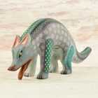 Coyote Alebrije INSPIRING Oaxacan Wood Carving | Magia Mexica