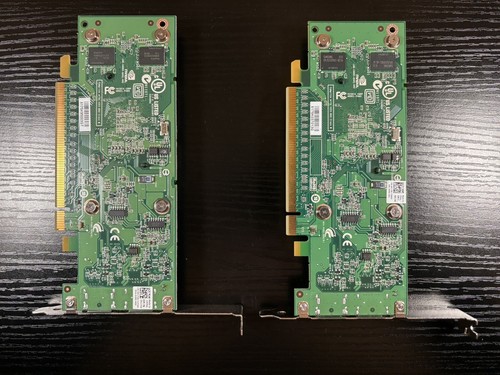 2 Pack Dell Nvidia Quadro NVS 295 DCV-00649-N4-HF 2xDisplay 256MB Grade A 0X175K - Picture 6 of 10