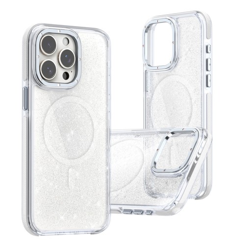 Funda Mag Magnética Brillante Antigolpes a Prueba de Golpes para iPhone 16 15 14 13 12 11 Pro Max - Imagen 9 de 15
