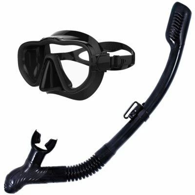 Kraken Aquatics Mask and Dry Snorkel Set