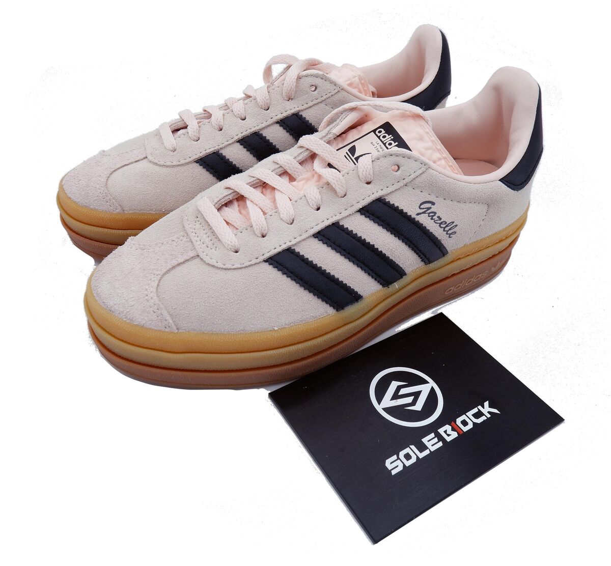 adidas Gazelle Bold Wonder Quartz Black Gum W - IE0429 | eBay adidas Gazelle Bold Wonder Quartz Black Gum W - IE0429 | eBay