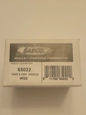 65022 SAECO 2-CAVITY MAGNUM BULLET MOULD - 458" - 500 FP - FREE USA SHIP!